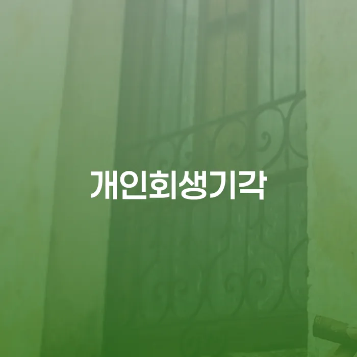 개인회생파산 개인회생 문제해결방법 정확한상담을