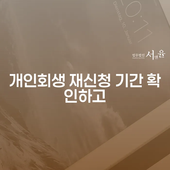 개인회생폐지후재신청 개인회생으로 방법 위험감소