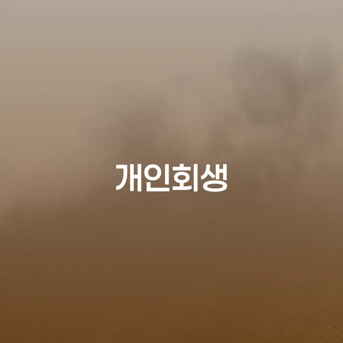 논산시 개인회생자격 개인회생 낮아진